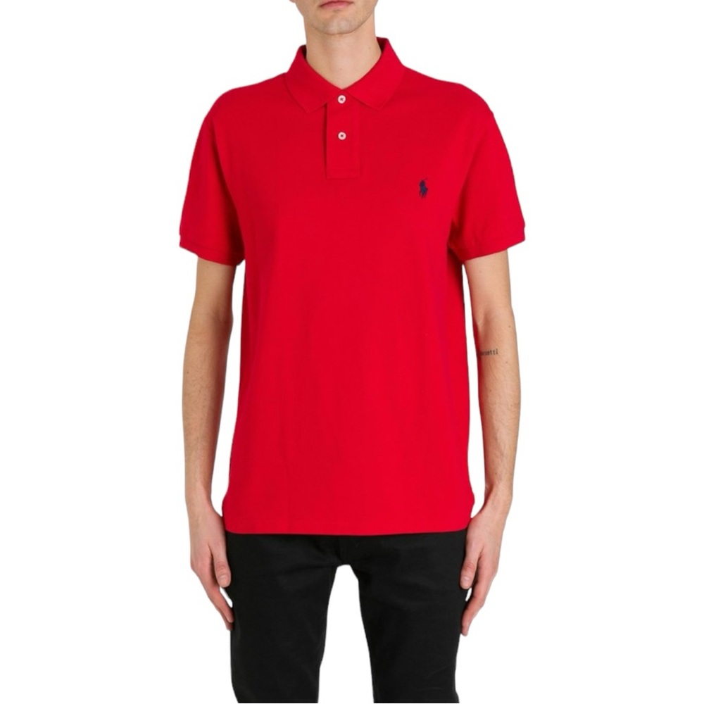 Red Ralph Lauren Polo Shirt (S)